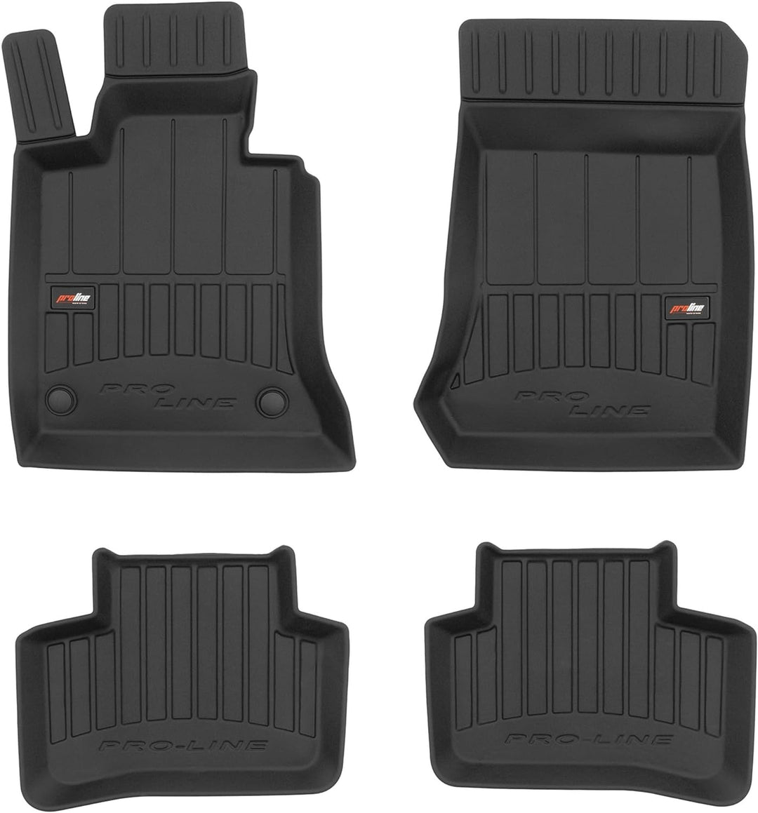 SMK Gummimatten auto fussmatten Satz für Mercedes GLK X204 2008-2015 Erleben Sie einen neuen Standar