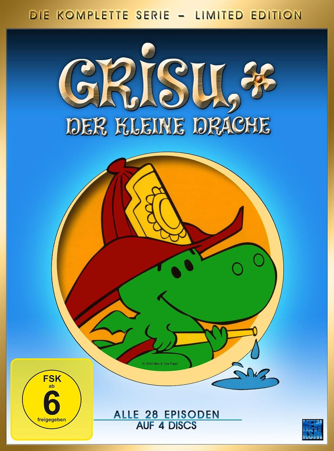 Grisu, der kleine Drache - Die komplette Serie (Episode 1-28) [4 Discs im Digi-Pack] [Limited Editio