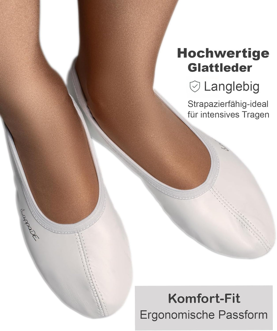Lappade Schwarz, Weiss, Jeansblau, Rosa, Lila, Rot Gymnastikschuhe, Schläppchen, Turnschläppchen mit