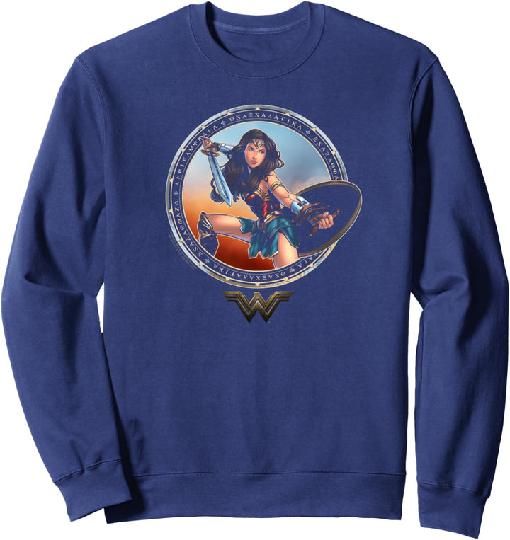 Wonder Woman Movie Battle Pose Sweatshirt