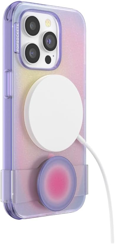 PopSockets: PopCase PlantCore für MagSafe - Hülle für iPhone 14 Pro mit Abnehmbarem PopGrip Slide So