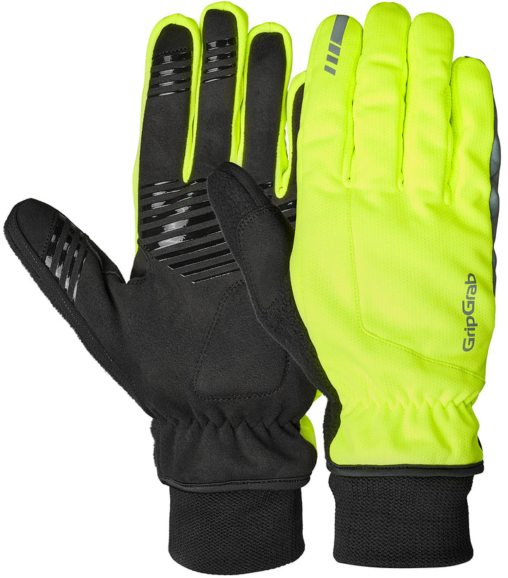 GripGrab Windster 2 Winddichte Winter Fahrradhandschuhe Gepolstert Gefüttert Thermo Touchscreen Rads