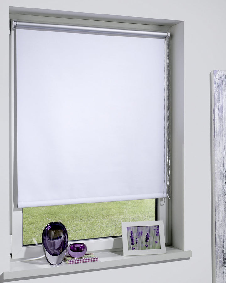 DécoProfi Thermorollo für Fenster ohne Bohren 50 x 160 cm I Sonnenschutz Rollo innen für Hitzeschutz