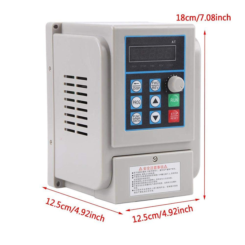 1.5kW 220VAC VFD Frequenzumrichter , industrielle Automatisierung Umrichter mit variabler Frequenz f