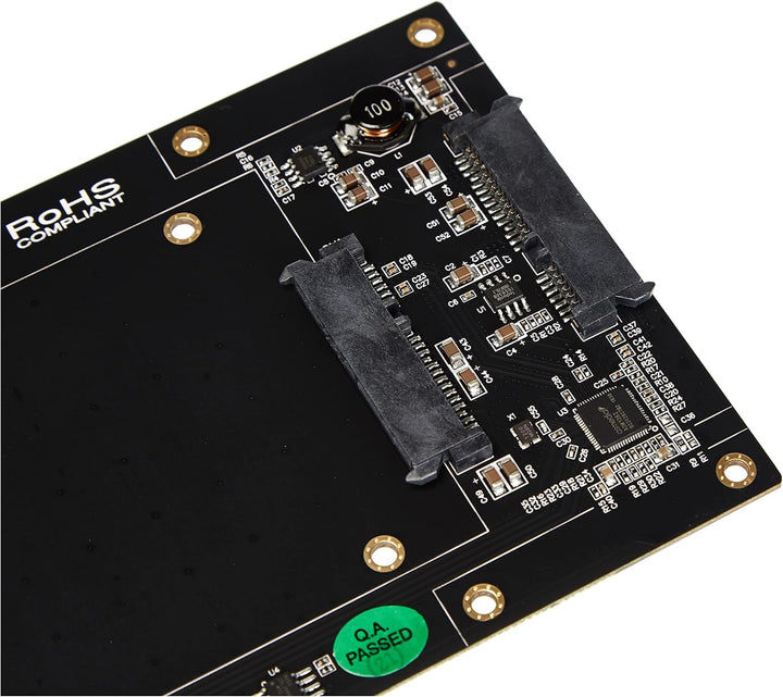 Sonnet Tempo Erweiterungskarte für SATA SSDs 6 GBit/s PCIe 2.0, TSATA6-SSD-E2, Schwarz