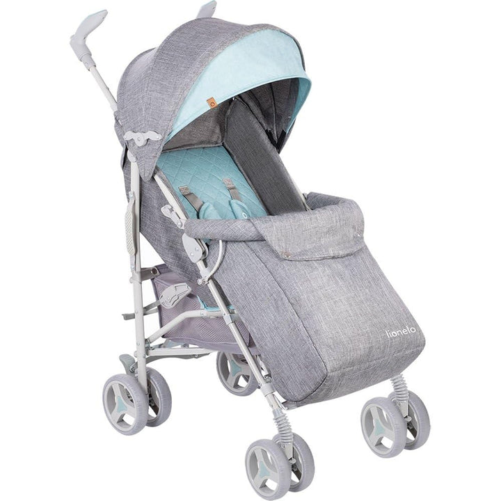 LIONELO Irma Kinderwagen bis 15 kg, Kinderwagen, leichter moderner Kinderwagen mit Liegefunktion, fa