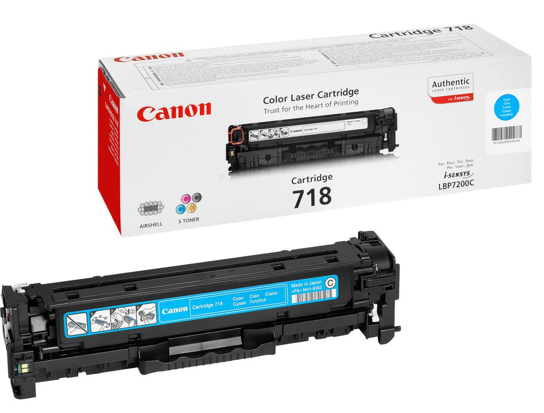 Canon Toner Cyan 718