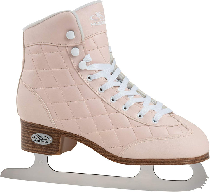 HUDORA Schlittschuh Julia, Gr. 34-43, rosa/weiss, 34