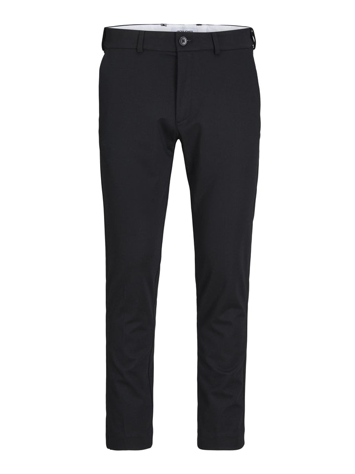 JACK & JONES Male Chino Hose Plus Size Regular Fit Chino Hose 42W / 30L Schwarz, 42W / 30L Schwarz