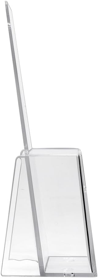 Zeigis 10 Stück DIN Lang Prospekthalter/Prospektständer/Flyerhalter/Flyerständer im Hochformat