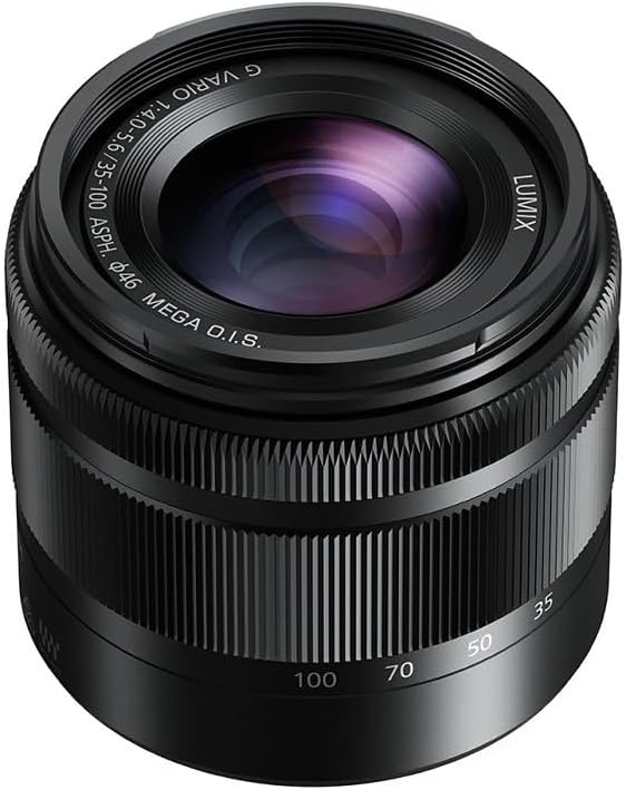 Panasonic H-FS35100E LUMIX G Vario Telezoom 35-100 mm F4.0-5.6 ASPH. Objektiv (70-200 mm KB, O.I.S.