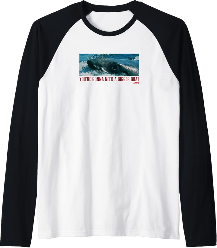 Jaws Boring Jaws You're Gonna Need A Bigger Boat Raglan