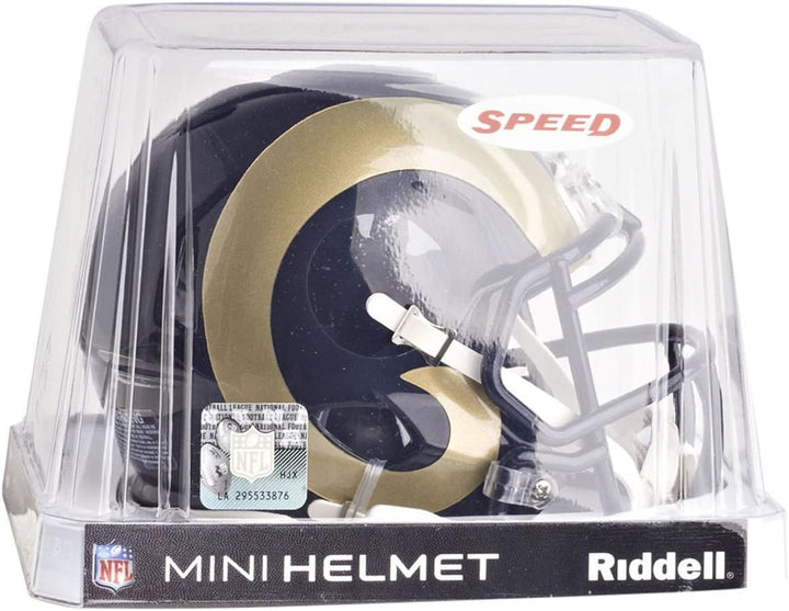Riddell, Speed-Mini-Helm, NFL Revolution, Unisex St. Louis Rams Einheitsgrösse Team-Farbe, St. Louis
