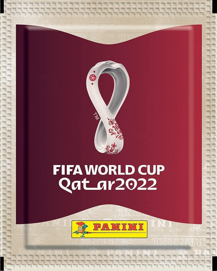 Panini WM Sticker - FIFA World Cup Qatar 2022™ - Offizielle Stickerkollektion (Box mit 100 Tüten), B