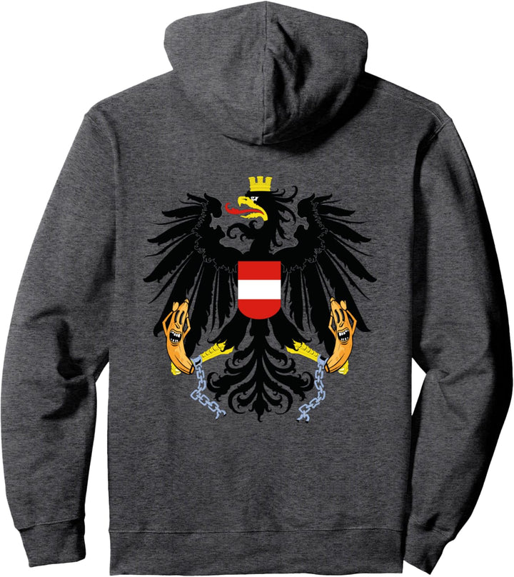 Bananenrepublik Österreich - Adler Bananen Alpenrepublik Pullover Hoodie