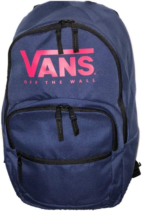 VANS Rucksack MOTIVATEE 2 Laptop Reise Uni Schule Arbeit Blau Pink