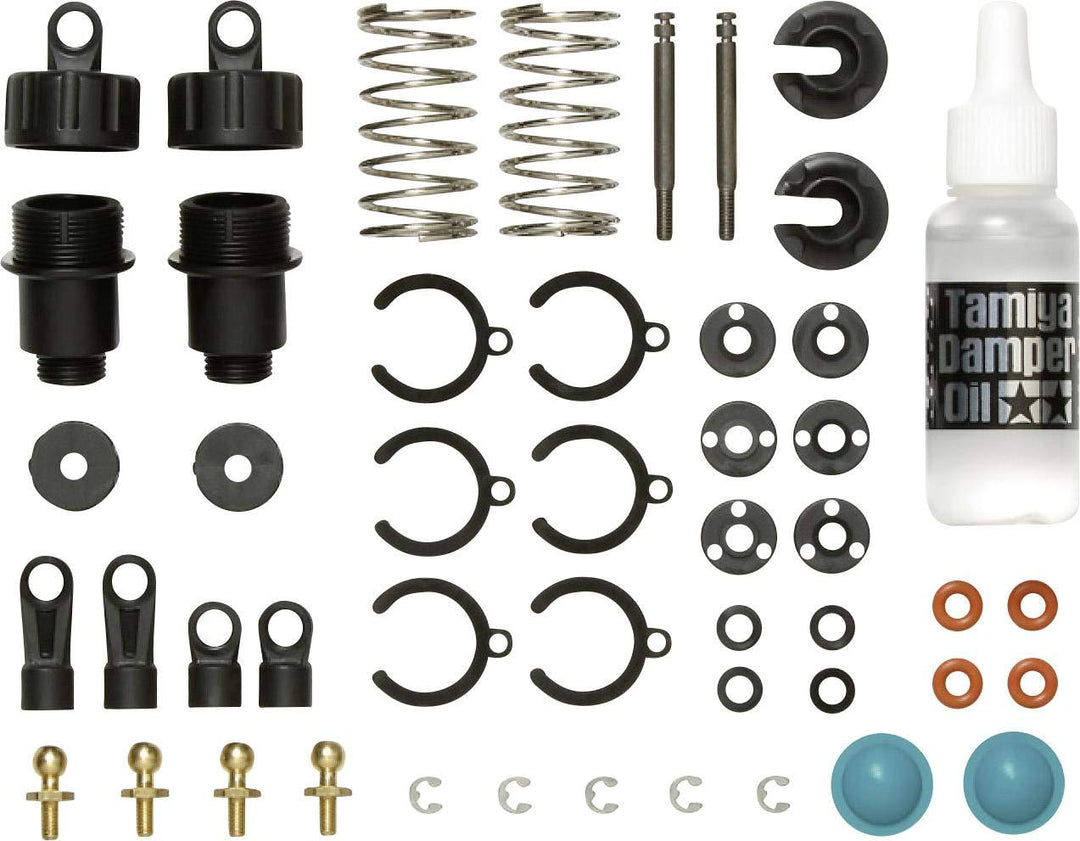Tamiya 300050746 - C.V.A II Öldämpfer-Set, extra kurz, 2 Stück