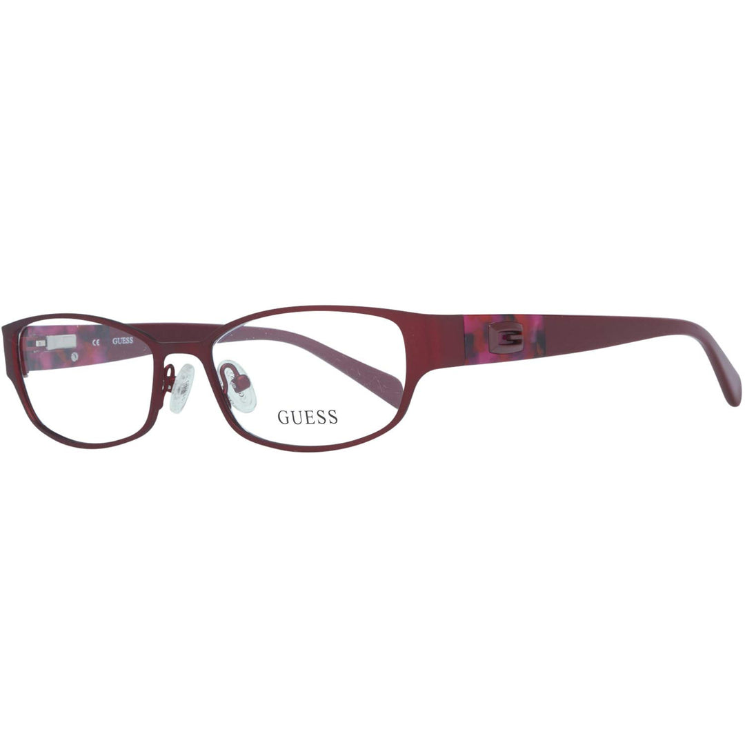 Guess GU2412 52O92 Guess Brille Gu2412 O92 52 Oval Brillengestelle 52, Rot