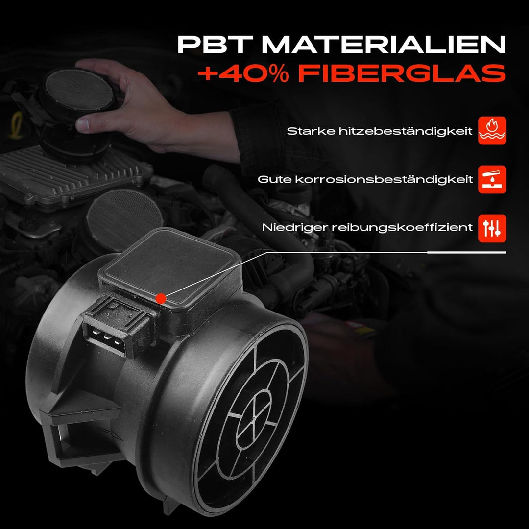 Luftmassenmesser Luftmengenmesser für S40 I VS V40 Kombi VW 2.0L Benzin 1997-2004 30611532