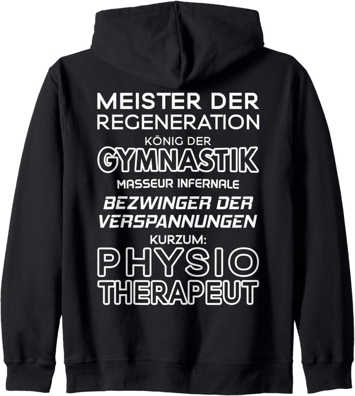 Physiotherapie Bezwinger Der Verspannungen Physiotherapeut Kapuzenjacke