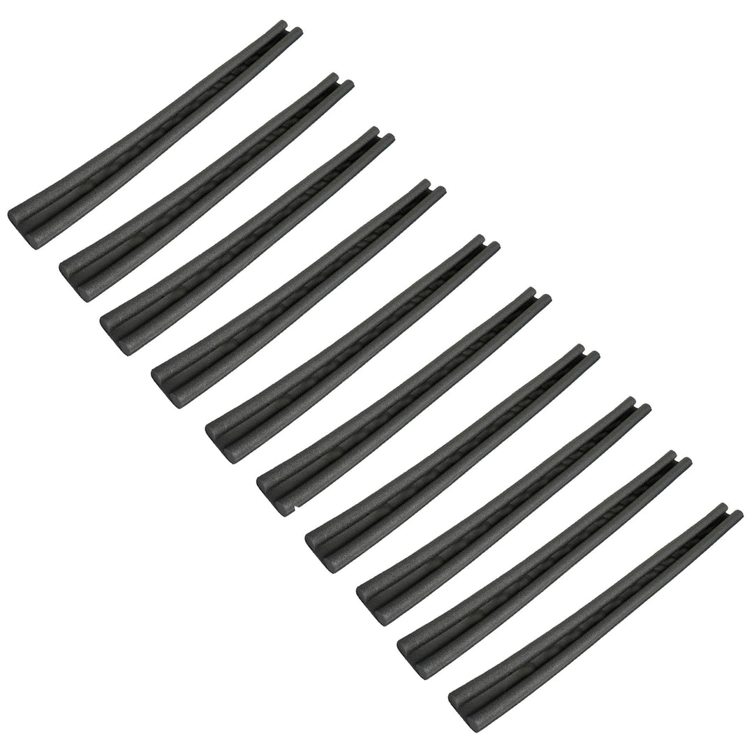 Schaumstoff-Zugluftstopper für Türen und Fenster, 93 x 9 cm, 10 Stück 10 x Draught Excluders 93cm Lo
