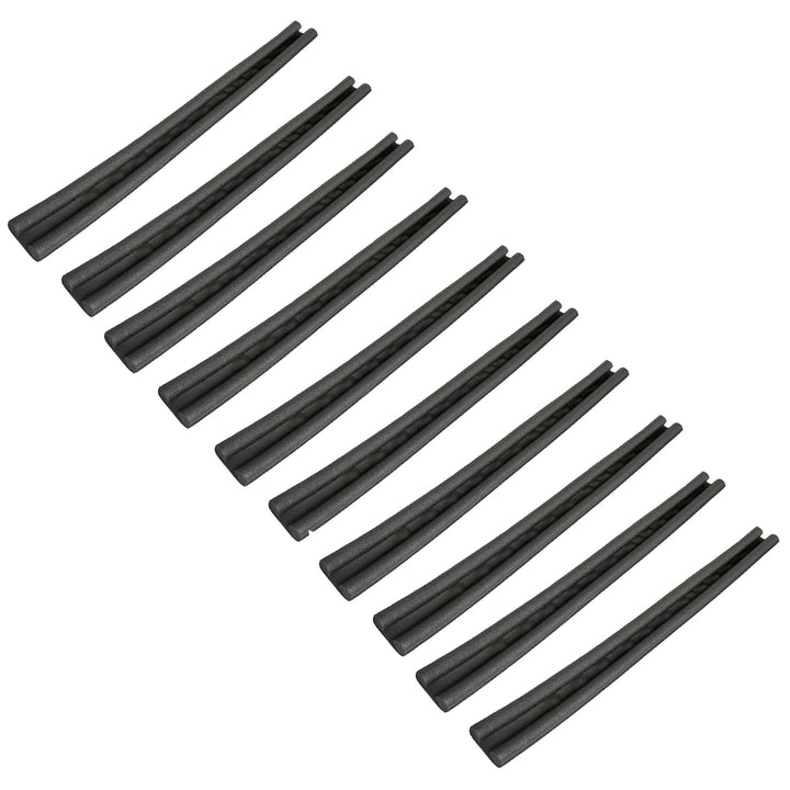 Schaumstoff-Zugluftstopper für Türen und Fenster, 93 x 9 cm, 10 Stück 10 x Draught Excluders 93cm Lo
