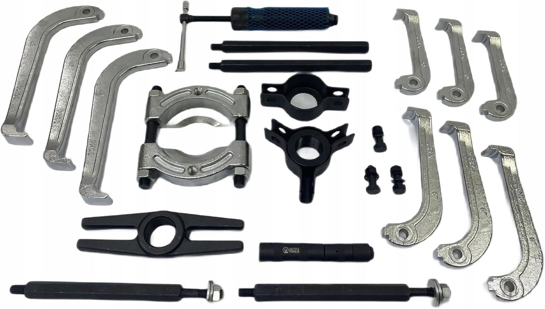 HYDRAULISCHER Lager ABZIEHER-Satz 25-TLG. AUSDRÜCKER HYDRAULIKSPINDEL 10t