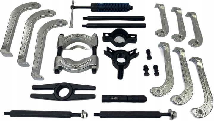 HYDRAULISCHER Lager ABZIEHER-Satz 25-TLG. AUSDRÜCKER HYDRAULIKSPINDEL 10t