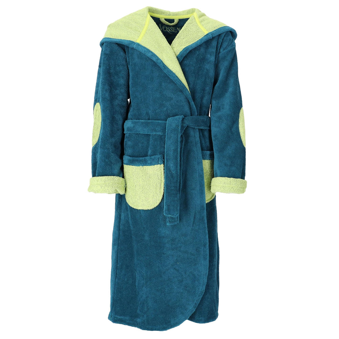 Vossen Mädchen & Jungen Bademantel Momo poseidon 122/128 122-128 poseidon, 122-128 poseidon