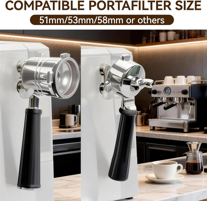 2 Stück Magnetischer Siebträger Halter, Siebträger Zubehör für Ninja Luxe Cafe Breville Maschinen, E