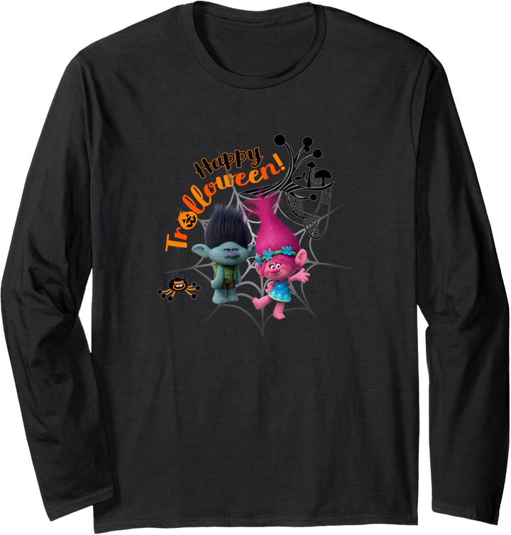 Trolle Fröhliches Halloween Langarmshirt