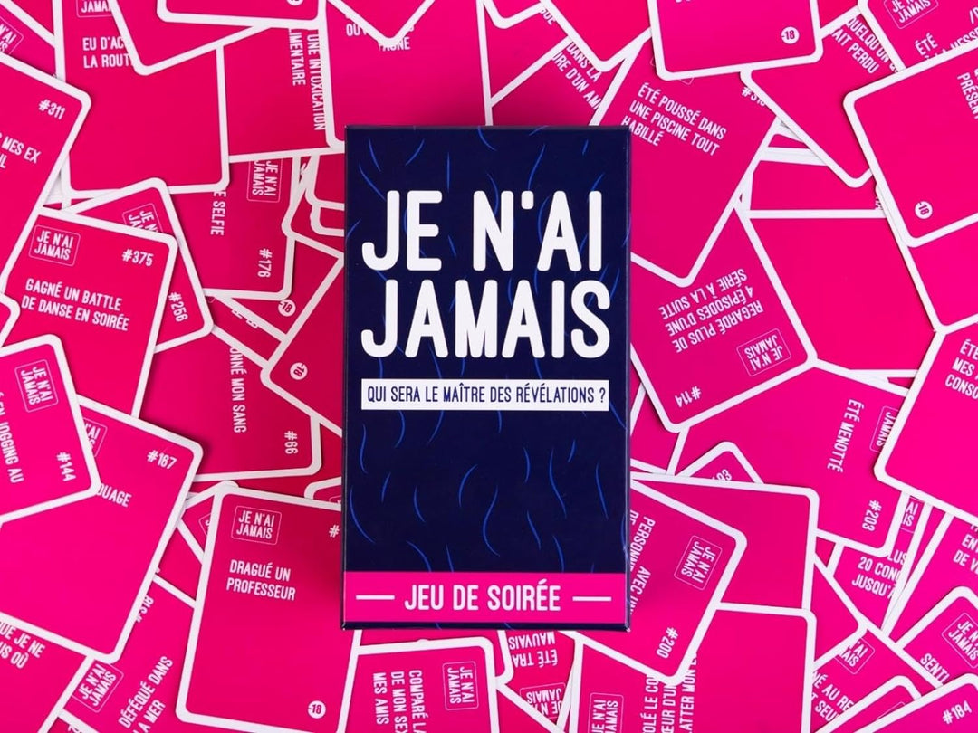 Je n'ai jamais - Gesellschaftsspiel FR – Coucoumba Editions & Atalia