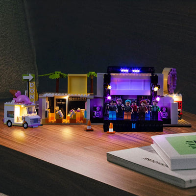 Led Licht Set für Lego Ideas BTS Dynamite (Kein Lego-Modell), Dekorationsbeleuchtungsset für Lego 21