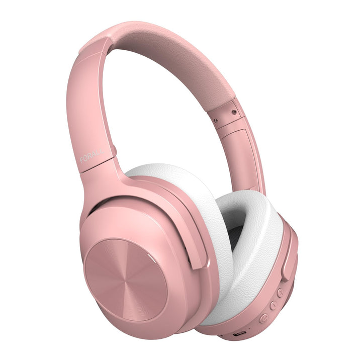 FORALL U20 Over Ear Kopfhörer Bluetooth Noise Cancelling Kopfhoerer, Fast Charging, 40H Spielzeit, A