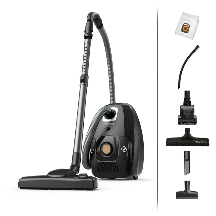 Rowenta RO6189 Green Force Effitech Total Clean Bodenstaubsauger mit Beutel | 400 Watt | 4,5 L Staub