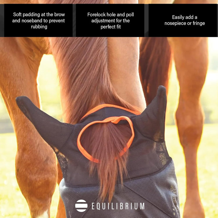 Equilibrium Technologies 5060124030401 Equilibrium Unisex Field Relief Midi Fliegenmaske mit Ohren,