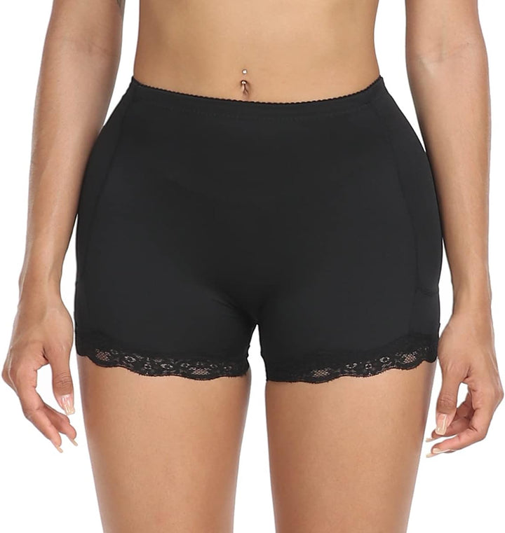 Damen Push Up Po Butt Lifter Gepolstert Hip Enhancer Padded Miederhose Shapewear Figurformend Mieder