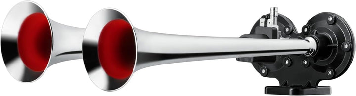 HELLA 3PB 013 410-061 Fanfare CA32-24V - 115dB(A) - 370Hz-415Hz - Hochton/Tiefton - elektrisch-pneum