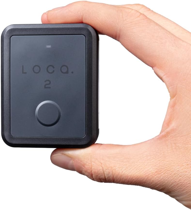 Loca 2 GPS-Tracker - Kein Abonnement oder SIM-Karte - 3 Jahre Batterielebensdauer - Wasserdicht - Be