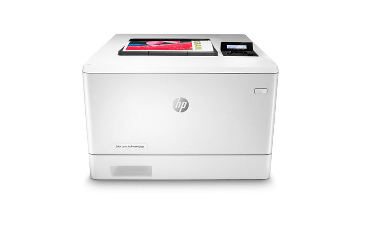 HP Color LaserJet Pro M454dn Farblaserdrucker (Laserdrucker, LAN, Duplex, Airprint) weiss Drucker LA