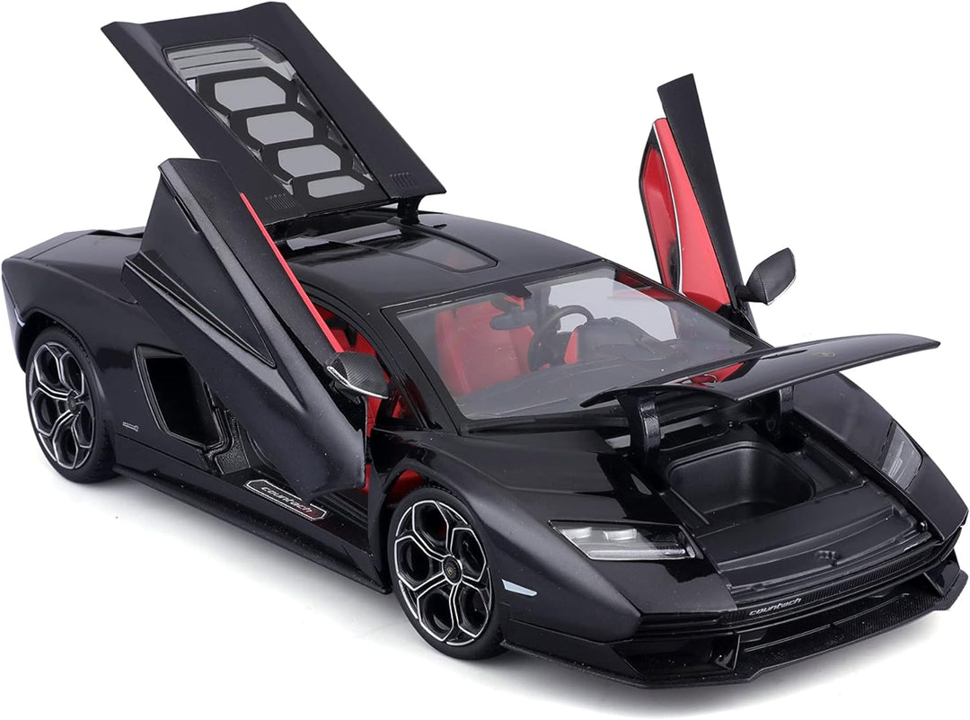 Maisto Lamborghini Countach LPI-800: Modellauto im Massstab 1:18, Türen, Kofferraum und Motorhaube b