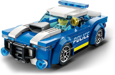 LEGO City Blauer Monstertruck, Offroad-Auto-Spielzeug, Fahrzeug-Set & City Polizeiauto, Polizei-Spie