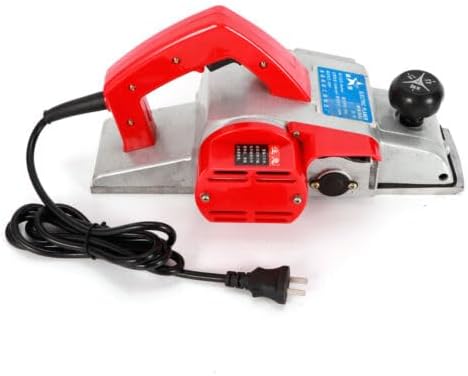 220V 1300W Elektrohobel, Max 13000 RPM Elektro Hobel mit Hobelbreite 90mm, Handhobel Hobelmaschine S