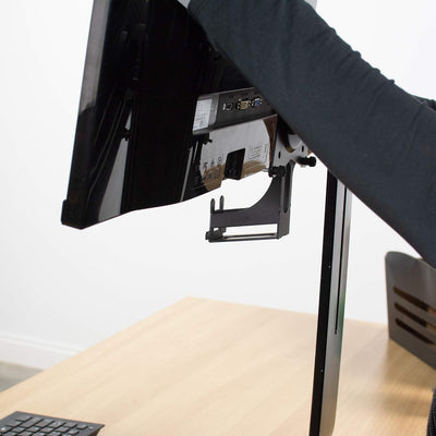 Vivo Quick Attach VESA Adapterplatte, geeignet für Acer und Viewsonic Monitore, einschliesslich R240