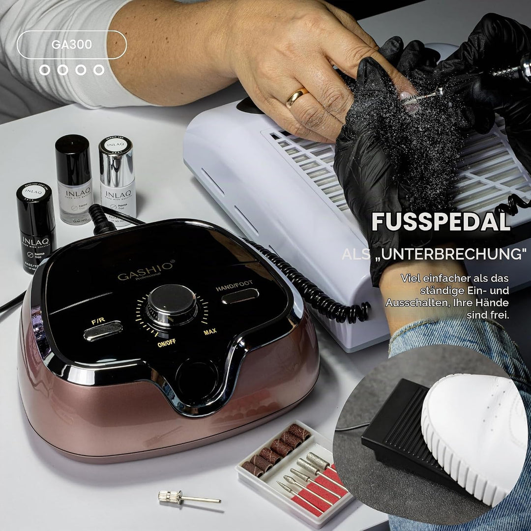 Nagelfräser für Gelnägel | Nail Drill 65W | Elektrische Nagelfeile | Maniküre Pediküre Set Elektrisc