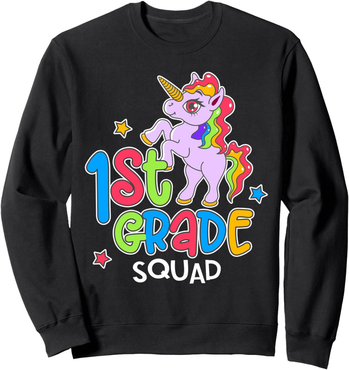 First Grade Squad für Lehrer, Studenten Sweatshirt