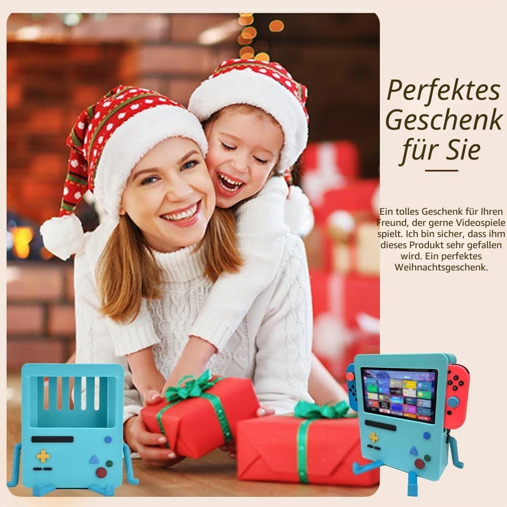 Ständer für Nintendo Switch Zubehör, Cartoon Niedlich, Spiele Console Cover Schutzhülle für Switch P
