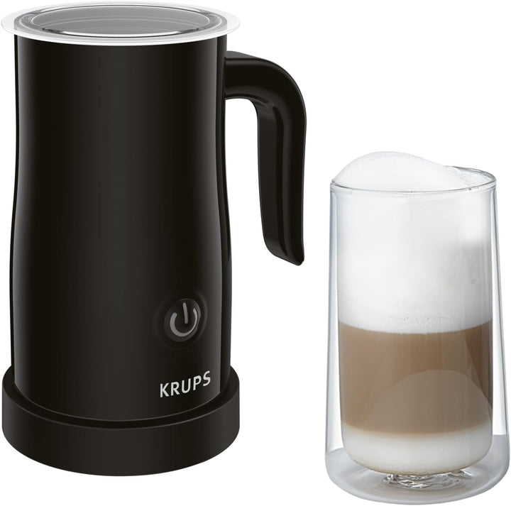 Krups Elektrischer Milchaufschäumer XL1008 | Bis zu 150 ml Aufschäumkapazität | Einfache Bedienung a
