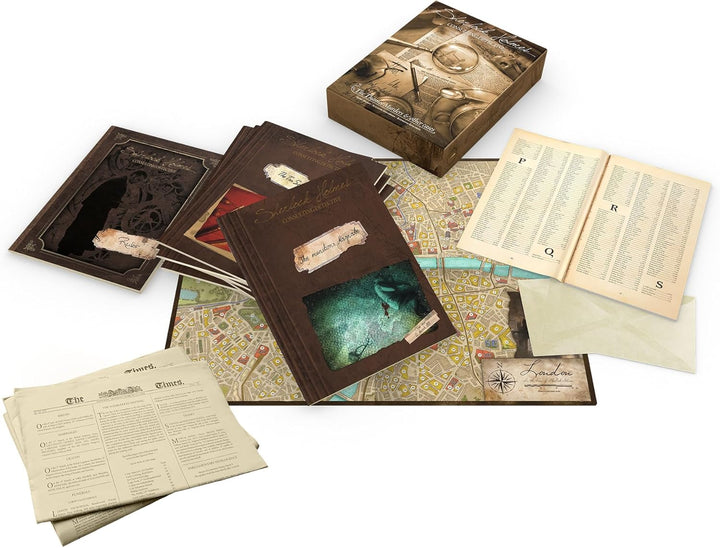 Asmodee Editions Sherlock Holmes Consulting Detective Themsesmorde Spiel