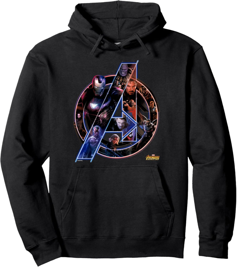 Marvel Avengers: Infinity War Avengers Mashup Logo Pullover Hoodie